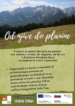 Vabilo: Od njive do planine