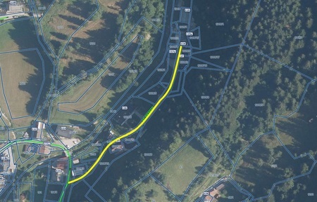 Cesta v Ratečah JP 689 034  