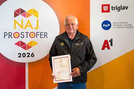Florijan Radon - Najprostofer 2026 v občini Kr. Gora (foto: Damjan Končar)